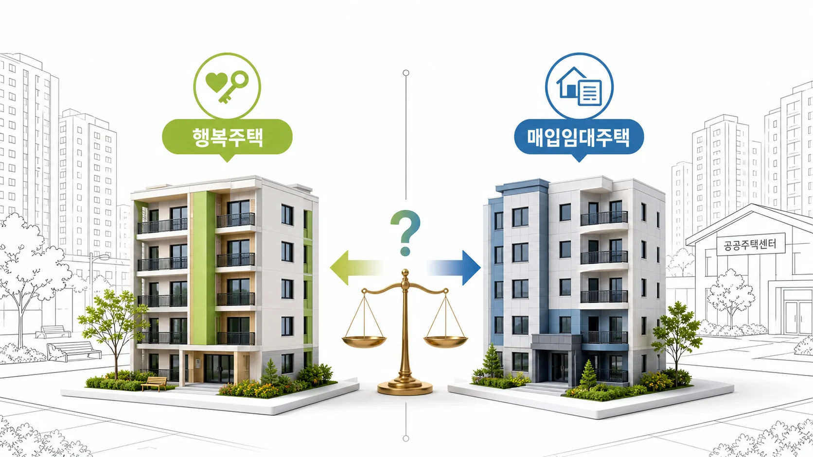글의 1. 행복주택과 매입임대주택은 무엇이 다른가요 이미지 글의 1. 행복주택과 매입임대주택은 무엇이 다른가요 이미지