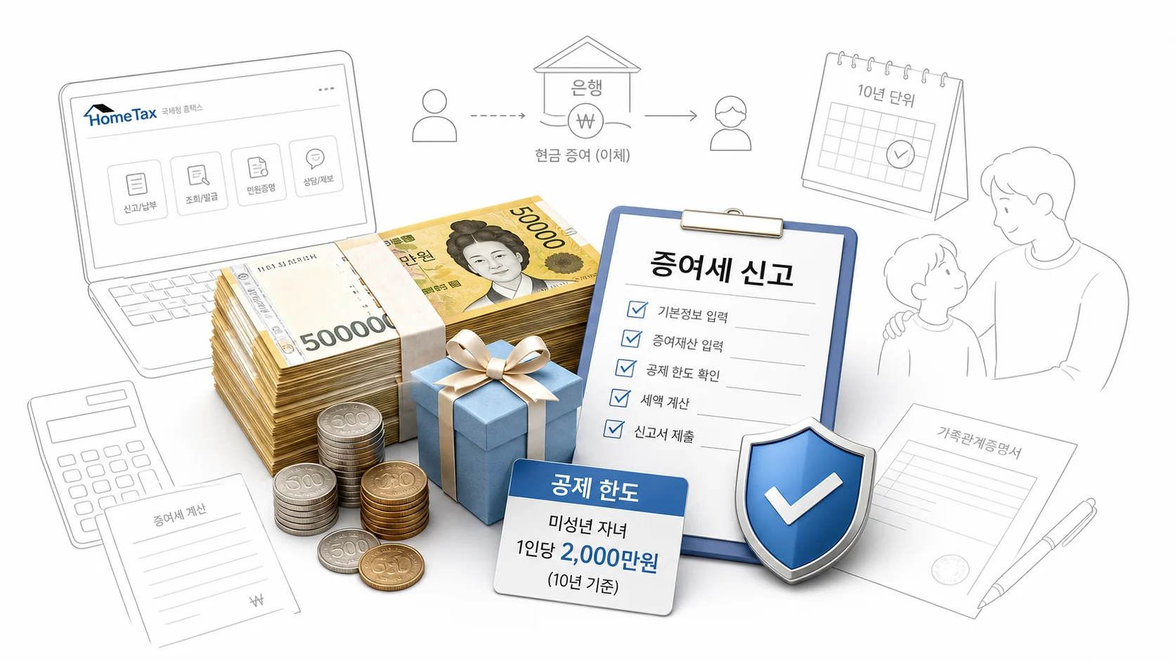 글의 미성년 자녀에게 현금 증여를 하는 진짜 이유는 무엇일까요 이미지
