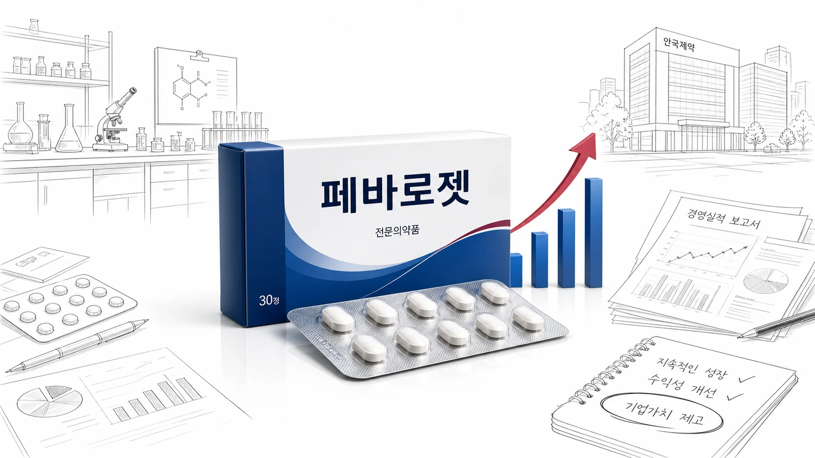 글의 안국약품이 다시 주목받는 배경 이미지