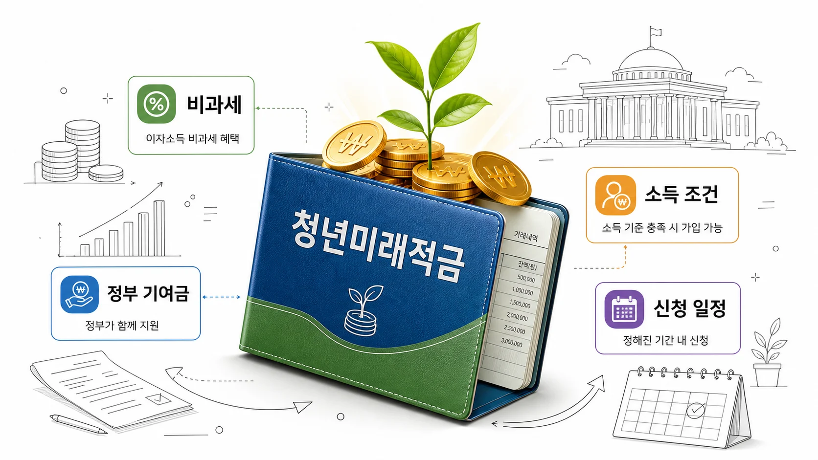 글의 1. 청년미래적금 가입 조건과 소득 기준은 어떻게 될까요 이미지 글의 1. 청년미래적금 가입 조건과 소득 기준은 어떻게 될까요 이미지