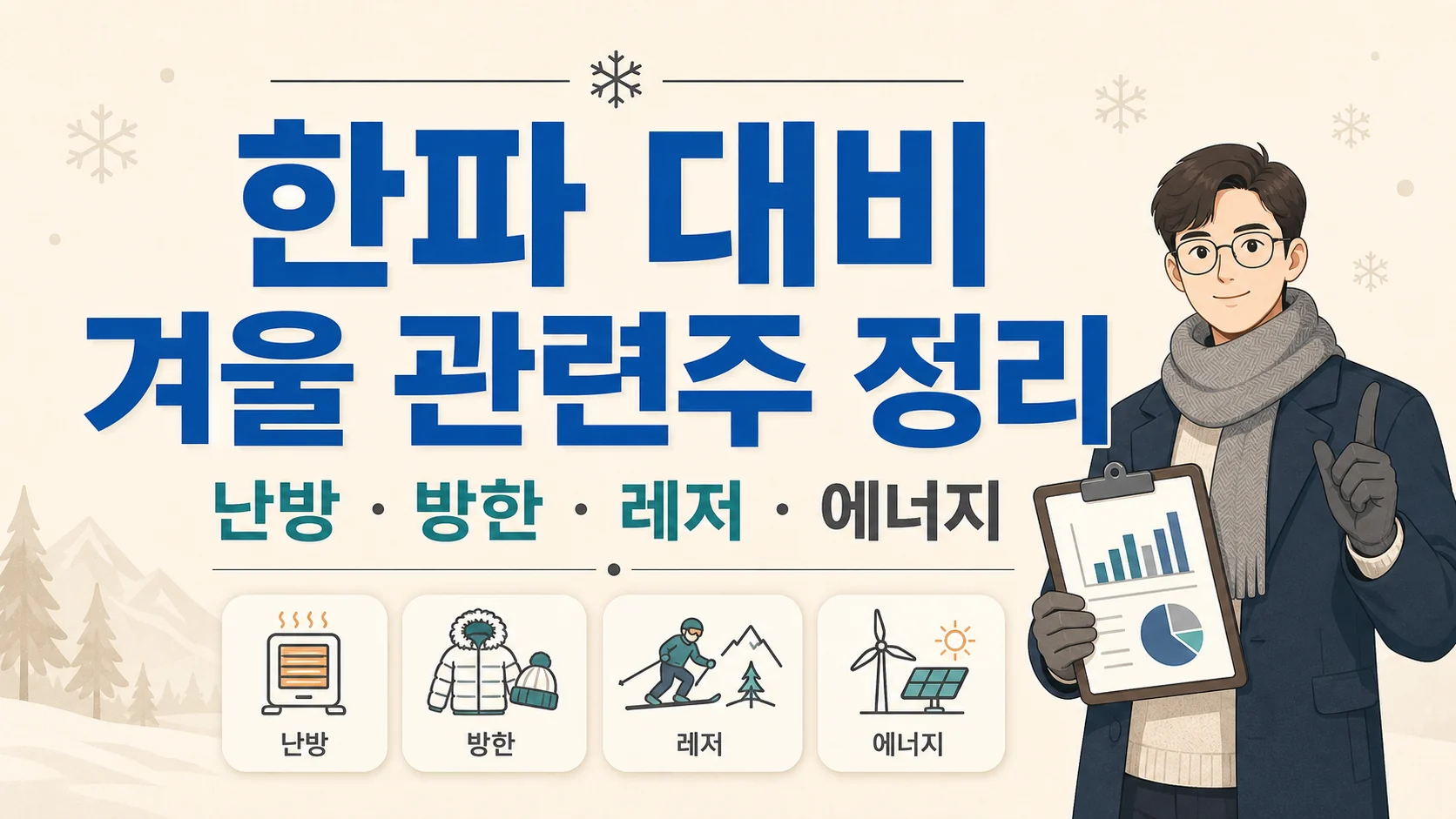 글의 겨울 관련주가 주목받는 배경 이미지 글의 겨울 관련주가 주목받는 배경 이미지