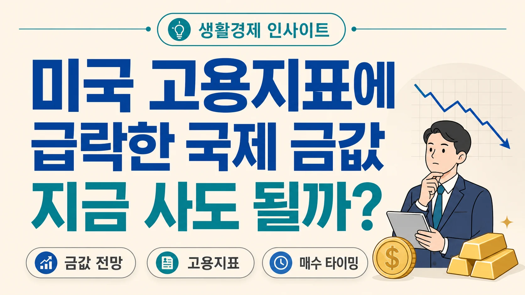 글의 미국 고용지표가 금값을 흔든 이유 이미지 글의 미국 고용지표가 금값을 흔든 이유 이미지