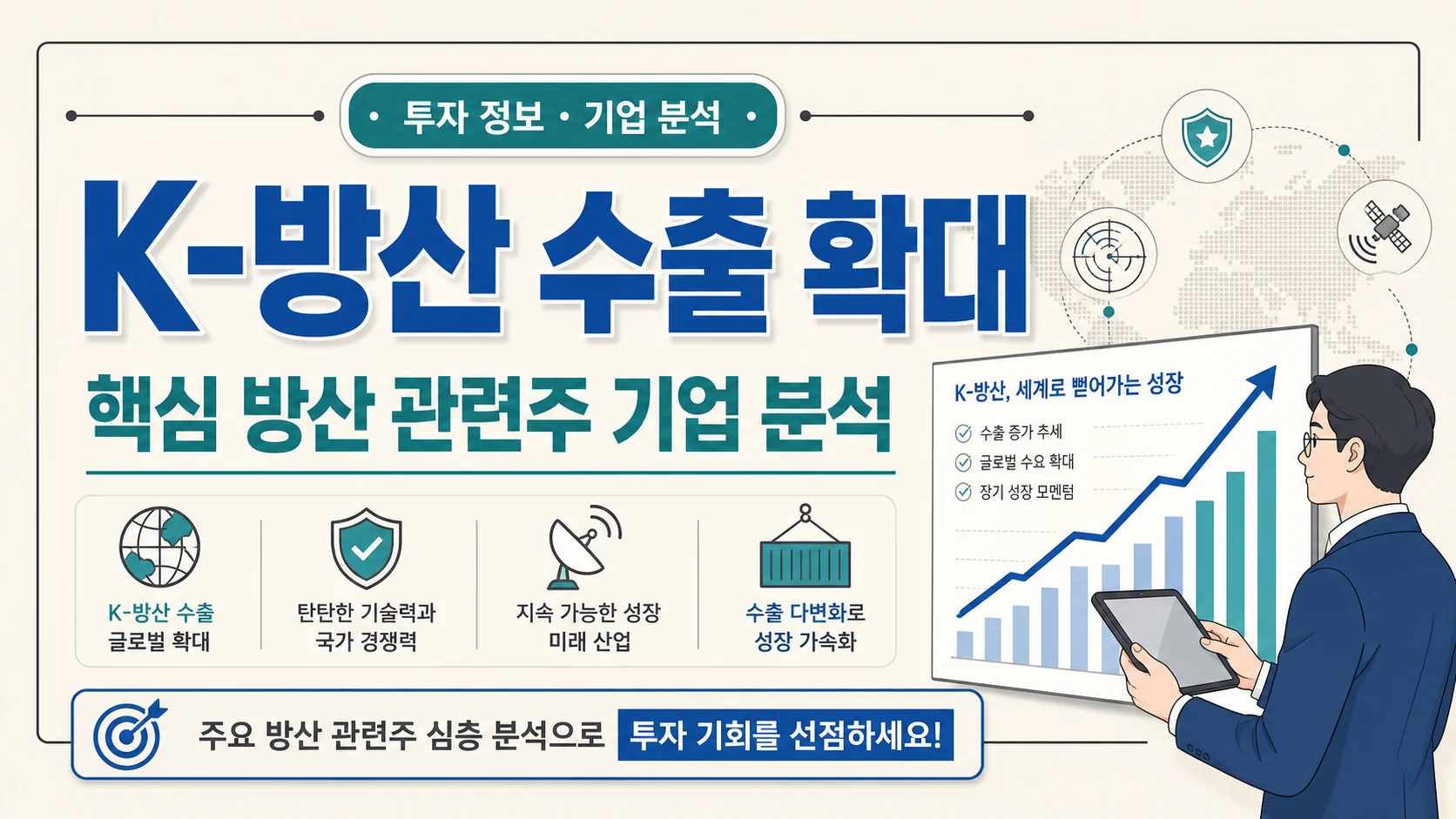 글의 방산 수출이 커지는 배경 이미지 글의 방산 수출이 커지는 배경 이미지