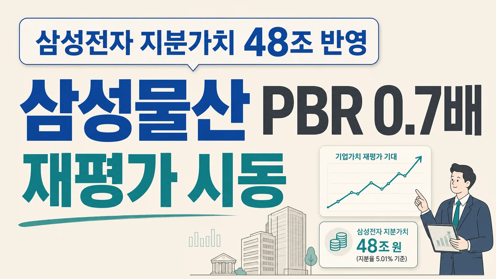 글의 삼성물산이 지주사로 해석되는 이유 이미지