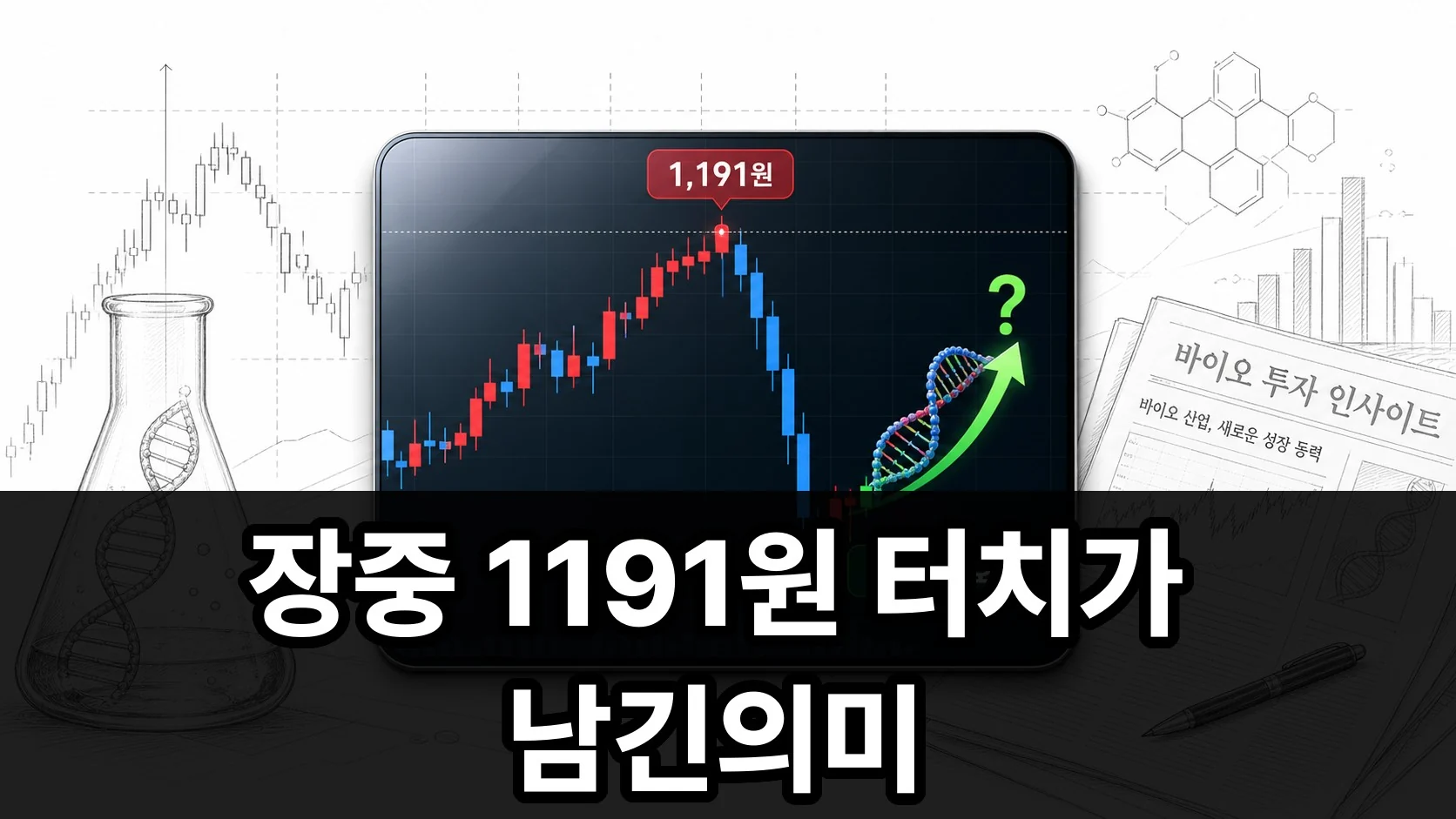 글의 장중 1191원 터치가 남긴 의미 이미지