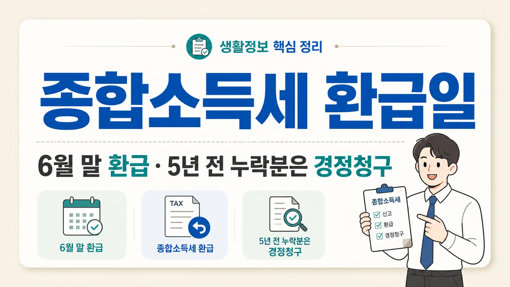 글의 종합소득세 환급일은 왜 6월 말로 보나 이미지 글의 종합소득세 환급일은 왜 6월 말로 보나 이미지
