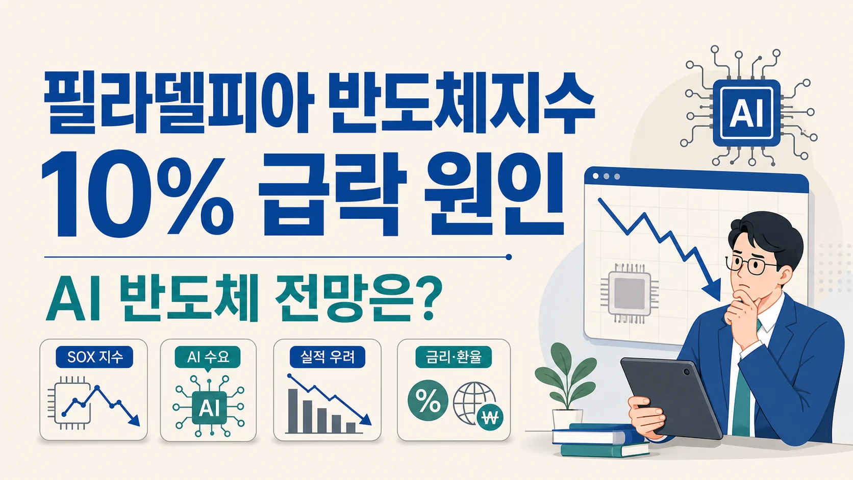 글의 필라델피아 반도체지수가 시장에서 민감한 이유 이미지