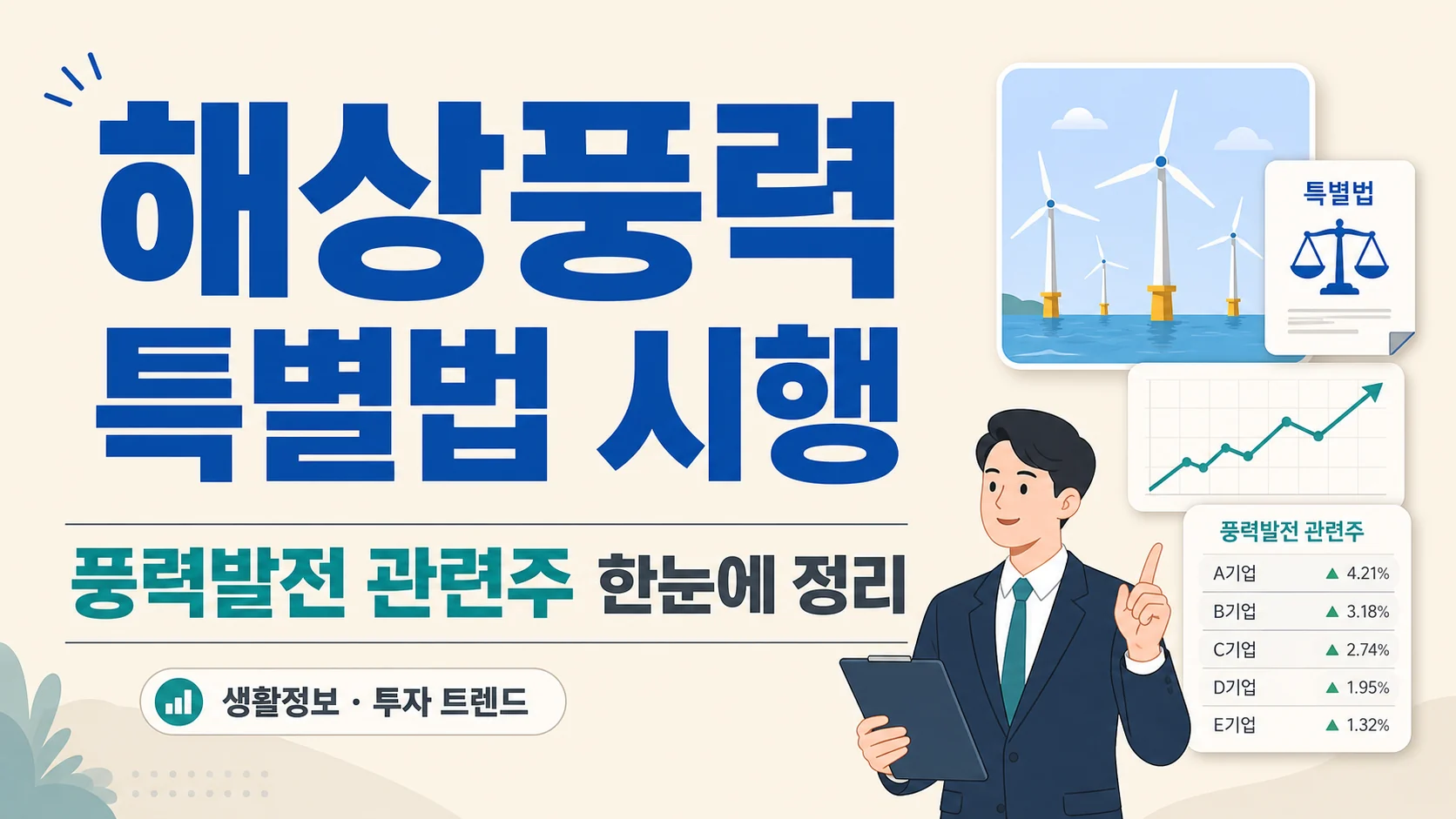 글의 해상풍력 특별법이 바꾼 시장의 방향 이미지